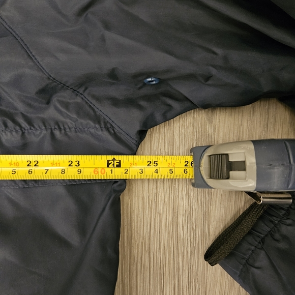 Mens Vintage Green Eagle Jacket Mens Large Blue Full Zip 90s 1996 Windbreaker - Picture 8 of 8